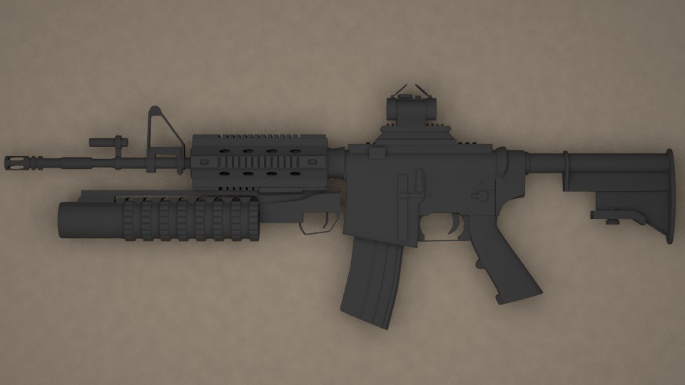 M4 Carbine Rifle  preview image 1